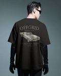 OFFGRID MOTOR CLUB Oversized T-Shirt | 240 GSM Premium Cotton